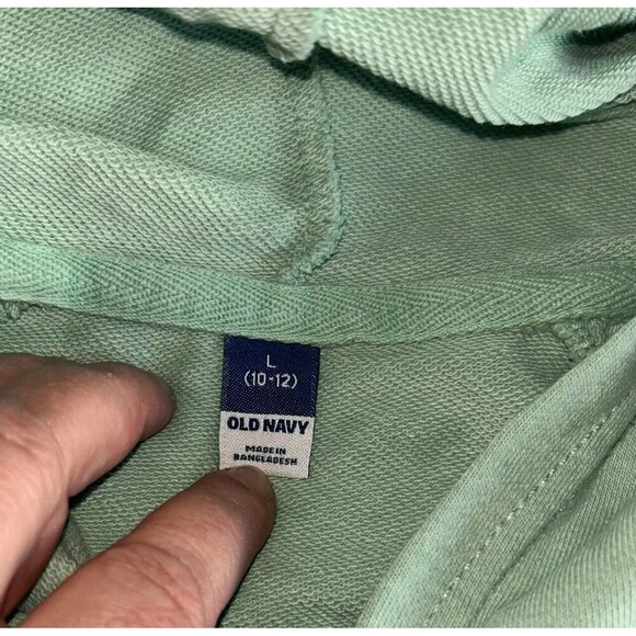 Lot of Old Navy Boys Fleece Short Sleeve Hooded Top Large 10/12 Beach Active - Picture 5 of 9